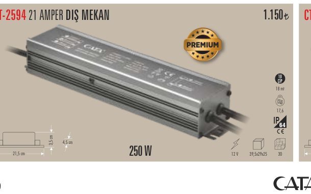 CATA CT-2594 · AMPER DIŞ MEKAN