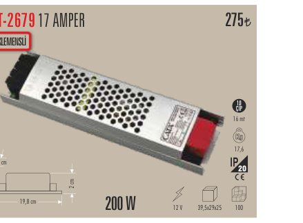 CATA CT-2679 · AMPER KLEMENSLİ