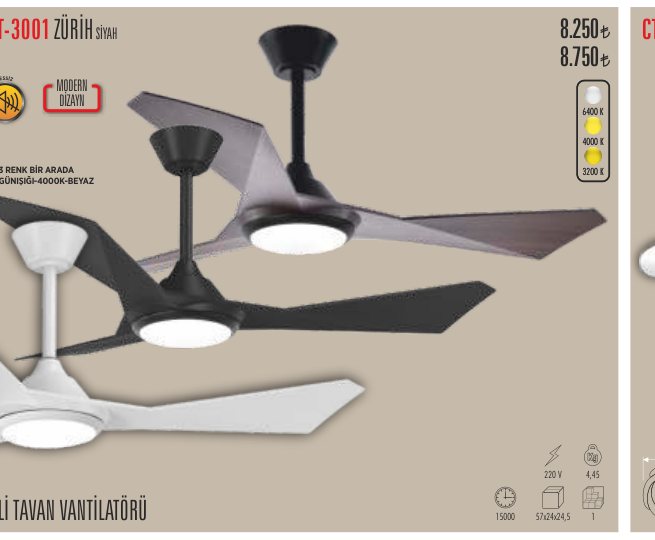 CATA CT-3001 · ZÜRİH SİYAH