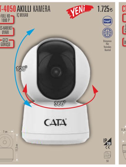 CATA CT-4050 · i N AKILLI KAMERA E Y İÇ MEKAN FULL HD P