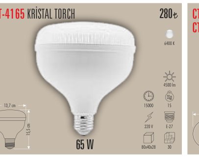 CATA CT-4165 · KRİSTAL TORCH