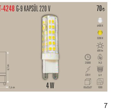 CATA CT-4248 · G-9 KAPSÜL V