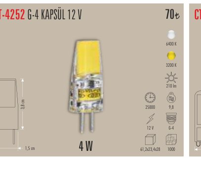 CATA CT-4252 · G-4 KAPSÜL V
