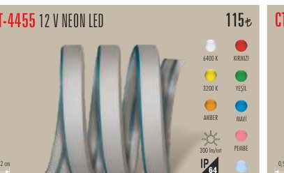 CATA CT-4455 · V NEON LED