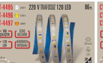 CATA CT-4497 · V TRAFOSUZ LED K