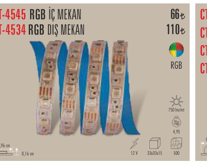 CATA CT-4534 · RGB İÇ MEKAN DIŞ