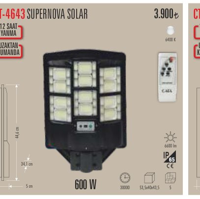 CATA CT-4643 · SUPERNOVA SOLAR SAAT