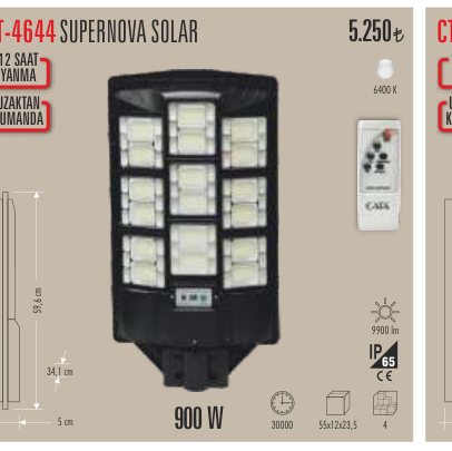 CATA CT-4644 · SUPERNOVA SOLAR SAAT