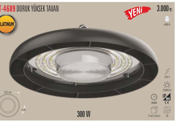 CATA CT-4689 · i DORUK YÜKSEK TAVAN N E Y
