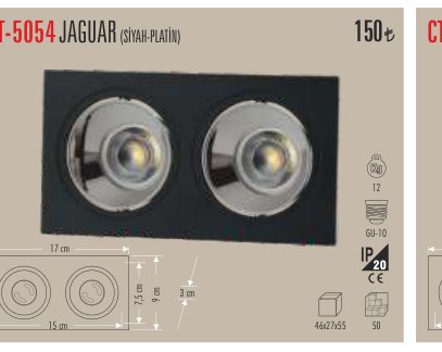 CATA CT-5054 · JAGUAR (SİYAH-PLATİN)