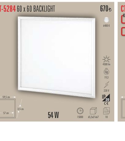 CATA CT-5284 · x BACKLIGHT KENDİNDEN KASALI