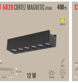 CATA CT-5820 · CORTEZ MAGNETIC (SİYAH)