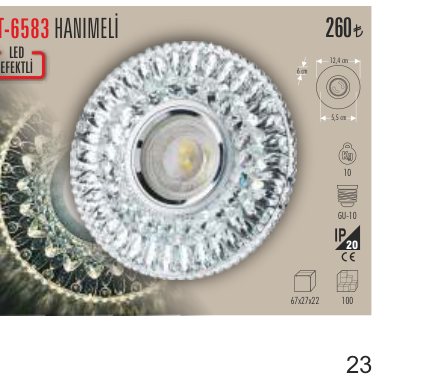 CATA CT-6583 · HANIMELİ LED cm