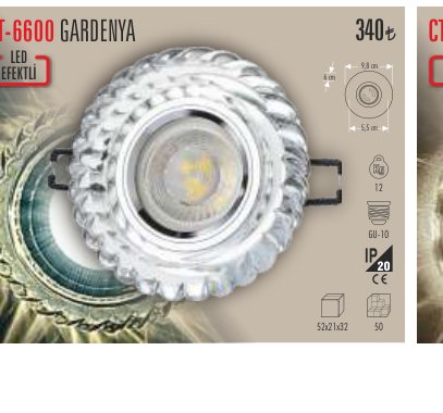 CATA CT-6600 · GARDENYA LED cm