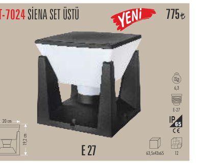 CATA CT-7024 · i N SİENA SET ÜSTÜ E Y
