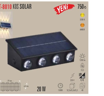 CATA CT-8010 · i KOS SOLAR N E Y