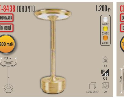 CATA CT-8438 · TORONTO DOKUNMATİK
