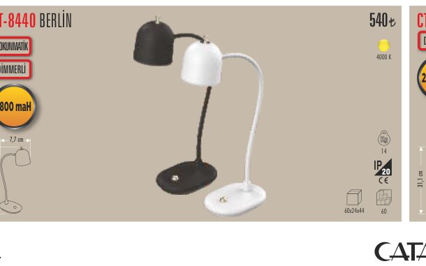 CATA CT-8440 · BERLİN DİMMERLİ