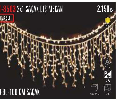 CATA CT-8503 · SAÇAK DIŞ MEKAN FLAŞLI