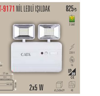 CATA CT-9171 · NİL LEDLİ IŞILDAK
