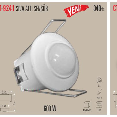 CATA CT-9241 · i N SIVA ALTI SENSÖR E Y